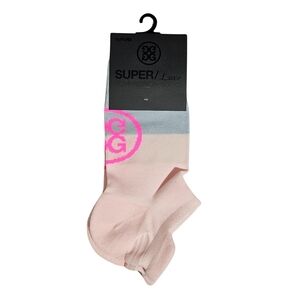 G/FORE Socks Pink Super/Luxe Compression Socks Golf Athleisure Preppy Colorful